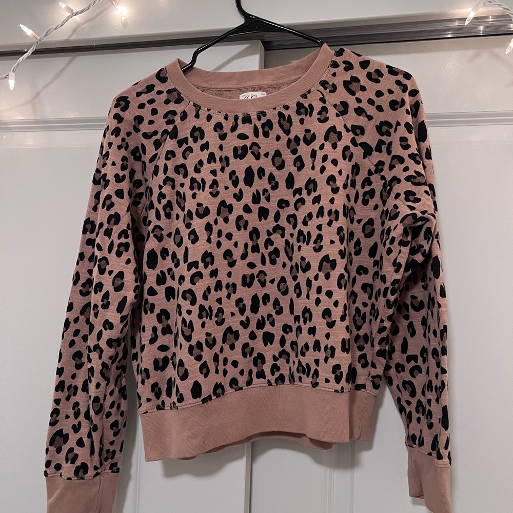 Leopard sweatshirt